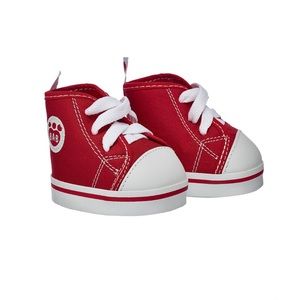 Build-A-Bear Converse Red Shoes